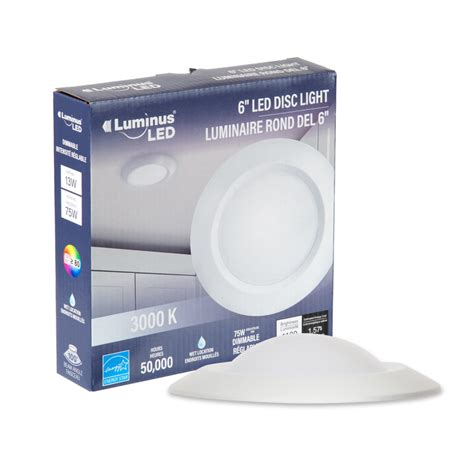 luminus led slim panel with integrated junction box|luminus 6 inch recessed.